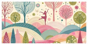 Quadro su tela – Ballerina aggraziata