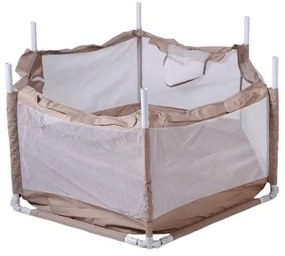 Box giochi 120 cm marrone