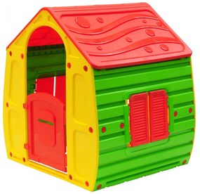 Cassetta in plastica da giardino gioco per bambi