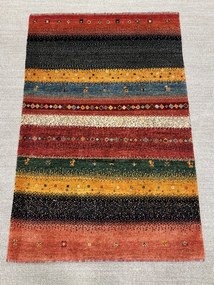 Gabbeh Tappeto persiano 100 x 150 Rosso (Iran) Annodato A Mano