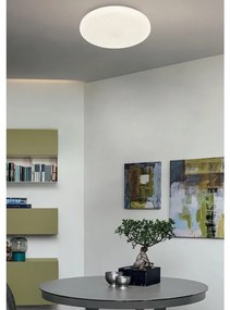 Plafoniera moderno LED Giulia, bianco Ø 48 cm, luce CCT dimmerabile NOVECENTO