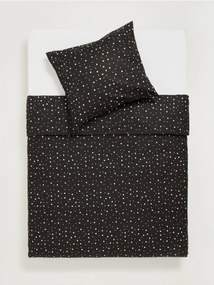 Sinsay - Set biancheria da letto in cotone - nero