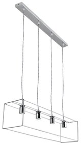 Lampadario Moderno Corte 4x E27 NOVECENTO