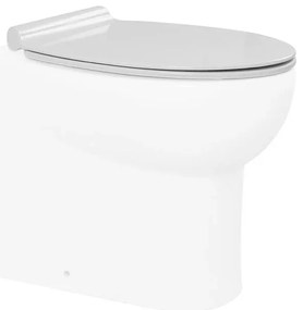 Sedile copri wc Neo Iceberg Bellezza con chiusura rallentata e sgancio rapido