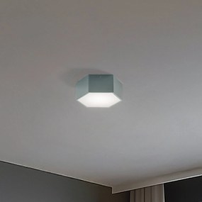 Plafoniera a LED Libre Argon, Verde, Soggiorno / Sala da pranzo, Metallo, Plafoniera LED
