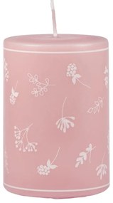 Candela rosa, tempo di combustione 30 h Fleur - Unipar