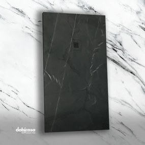 Zenon "Imagine" Piatto Doccia Effetto Pietra Marquina 90x160 h 2,5 Cm