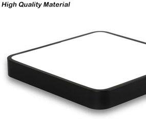 Brilagi - Lampada LED da soffitto POOL SQUARE LED/36W/230V 3000/4500/6000K 40x40 cm ner