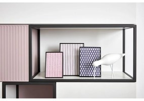 Cornice da appoggio/parete in metallo nero 11x16 cm Sweet Memory - Zilverstad