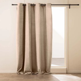 Tenda marrone chiaro in bouclé 140x260 cm Winona – douceur d'intérieur