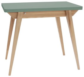 Tavolo da pranzo pieghevole con piano verde 65x90 cm Envelope - Ragaba