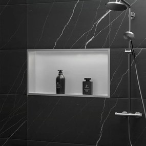 MENSOLA BAGNO 30x60 steel brush