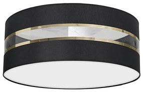 Plafoniera ULTIMO 3xE27/60W/230V nera