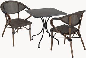 Set bistro da giardino Vianney, set da 3