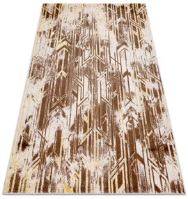 Tappeto MEFE moderno B402 Vintage - Structural due livelli di pile beige scuro