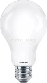 Lampadina led philips goccia vetro smerigliata, 6500k