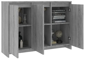 Credenza grigio sonoma 102x33x75 cm in truciolato