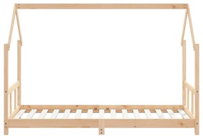 Giroletto per bambini 90x190 cm in legno massello di pino