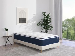 Materasso singolo a molle insacchettate e topper integrato 80x200 cm - ALTIER di YSMÉE