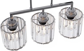 LAMPADA PENSILE GLAMOUR CROMO 3XE27 392228