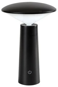 Rabalux 77147-LED Lampada da tavolo touch ricaricabile e dimmerabile POLPERRO LED/3W/3,7V 1200mAh nero