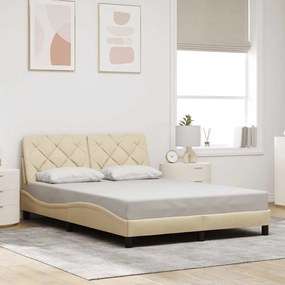 Giroletto Senza Materasso Crema 140x200 Cm İn Tessuto /
