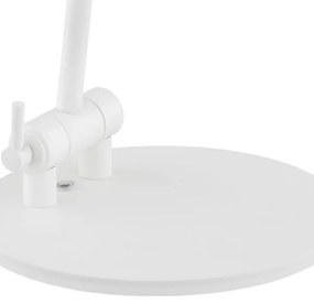 Argon 4997 - Lampada con piedistallo GABIAN 1xE27/15W/230V bianco