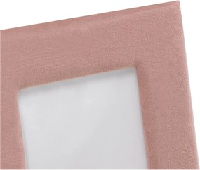 Cornice rosa in plastica verticale con sostegno 21x26 cm Velvo – Restilo