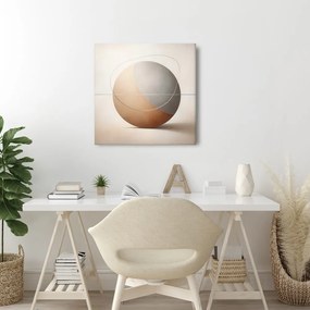 Quadro su tela – Astrazione di design cerchio