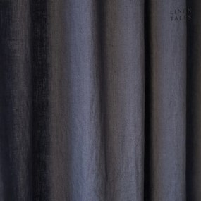 Tenda grigio scuro 140x330 cm Dark Grey - Linen Tales