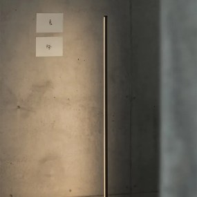 Ideal Lux - Lampada da terra dimmerabile YOKO LED/16W/230V CRI 90 nera