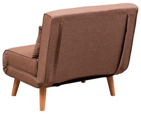 Poltrona marrone Folde - Artie