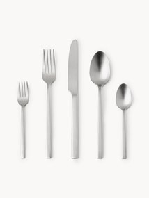 Set di posate spazzolate opache Shine, varie misure