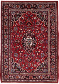 Kashan Tappeto 140x200 (Iran) Annodato A Mano