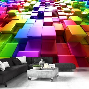 Fotomurale Colored Cubes