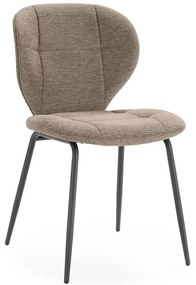 Sedie da pranzo in set beige 2 pz Maori – Marckeric