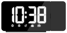 Solight CA04 - Radiosveglia con display LED e proiettore 1xCR2032/5V