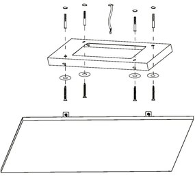 Eglo 98564 - Plafoniera LED RGB dimmerabile TURCONA-C LED/30W/230V + T
