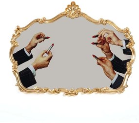 Seletti - Toiletpaper Baroque Mirror Gold Seletti