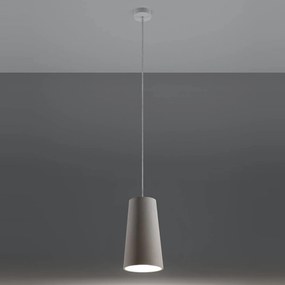 SOLLUX LIGHTING Lampada a sospensione Nalu, paralume di ceramica