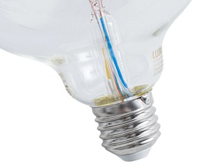 Lampadina LED RGBW intelligente E27 G125 9W 806 lm 2700K