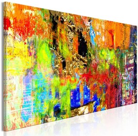 Quadro  Colourful Abstraction (1 Part) Narrow  Colore colorful, Dimensioni e Misure 150x50