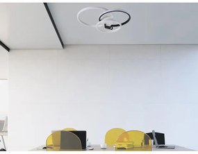 Plafoniera LED dimmerabile LED/70W/230V 3000-6500K bianco/nero + +TC