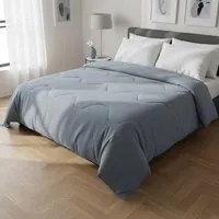 Trapunta invernale matrimoniale blu Datex