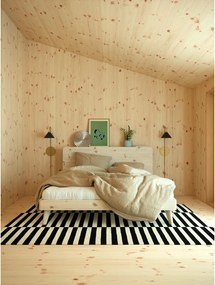 Letto matrimoniale marrone in legno di pino con griglia 160x200 cm Retreat - Karup Design