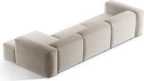 Divano angolare beige (con penisola a destra/con chaise lounge) Bergamo – Cosmopolitan Design