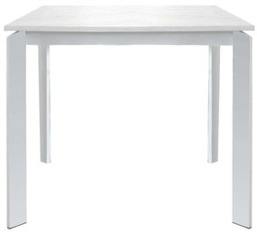 BRAXTON - tavolo da pranzo moderno allungabile in acciaio