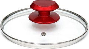 Coperchio Easy and chic in vetro temperato da 18 cm