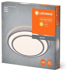 Ledvance - Plafoniera LED ORBIS BERLIN LED/36W/230V argento