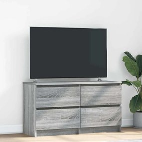 Mobile Tv Grigio Sonoma 100x35x54 Cm İn Legno Multistrato /
